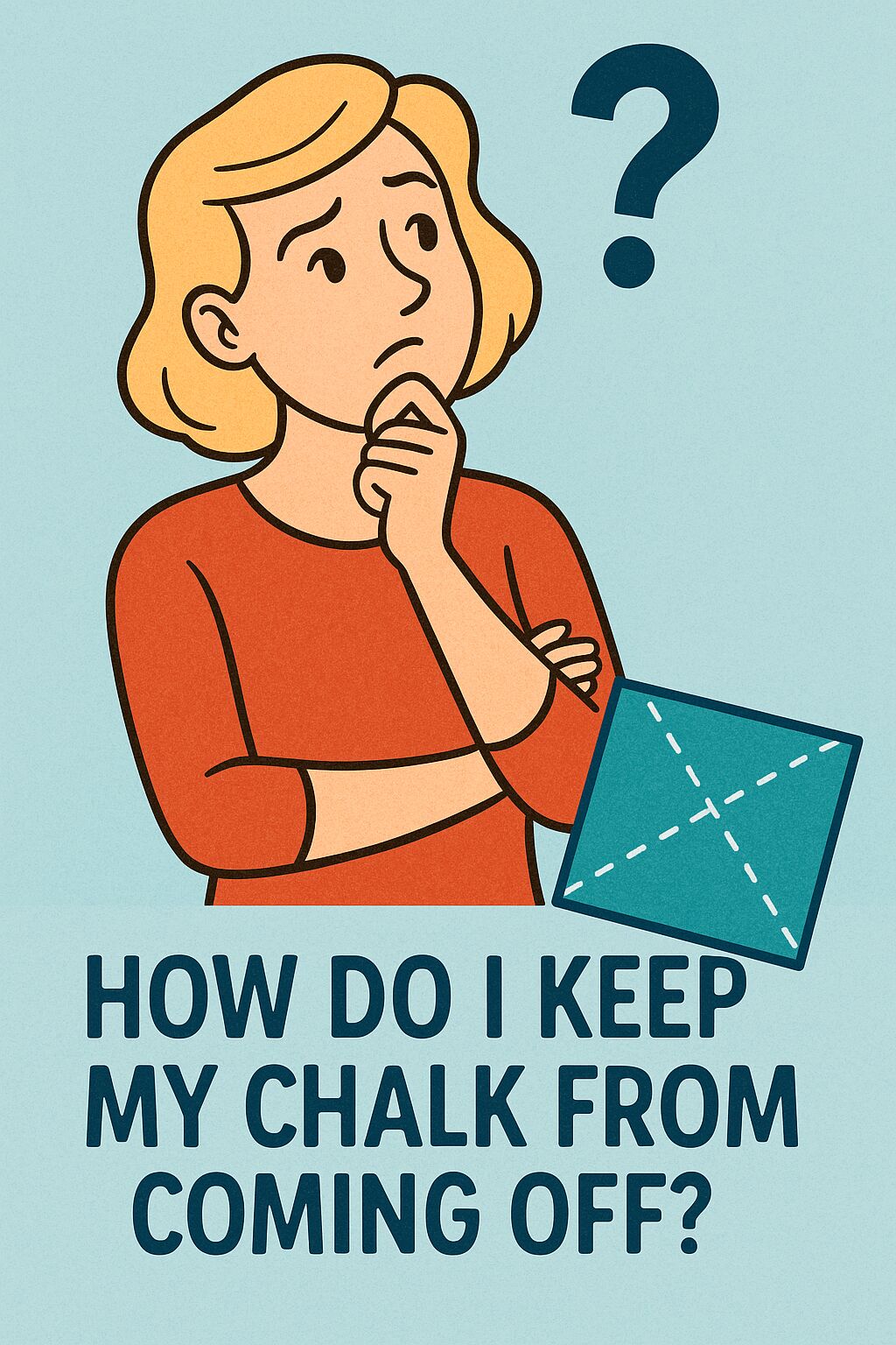 How to Keep Your Chalk from Coming Off