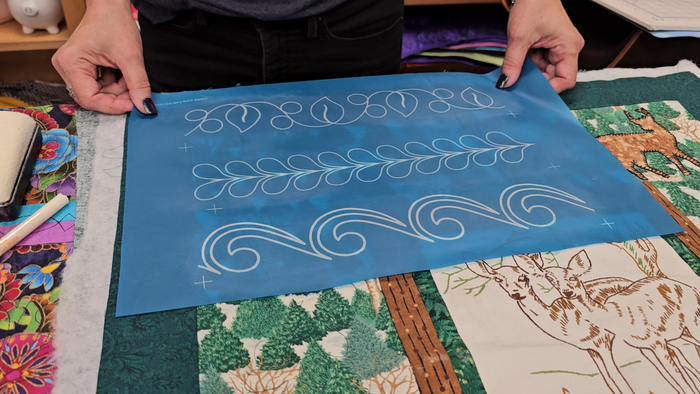 How to Quilt Beautiful Borders with Our Most Popular Border Stencil