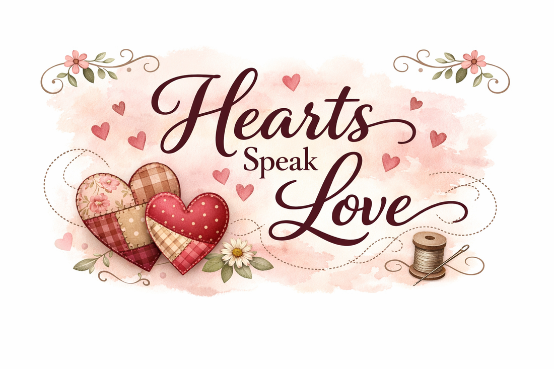 Hearts Speak Love: Quilting, Courage, and Creativity in the New Year