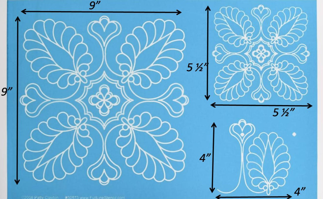 30573 Plume Array Plus – Hancy Creations/Full Line Stencil Store