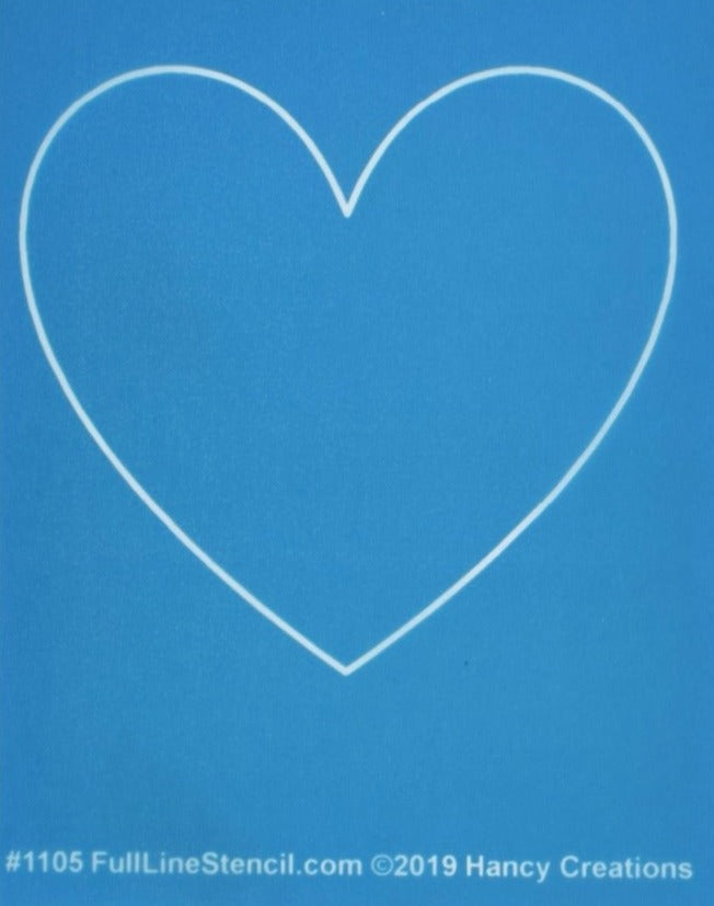 30416 Heart Trio – Hancy Creations/Full Line Stencil Store