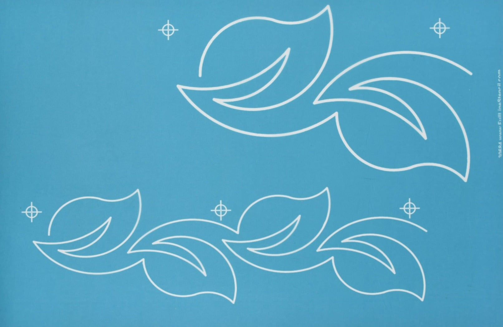 String Border Template 30684 Spring String Border, 2x – Hancy Creations/Full Line Stencil Store