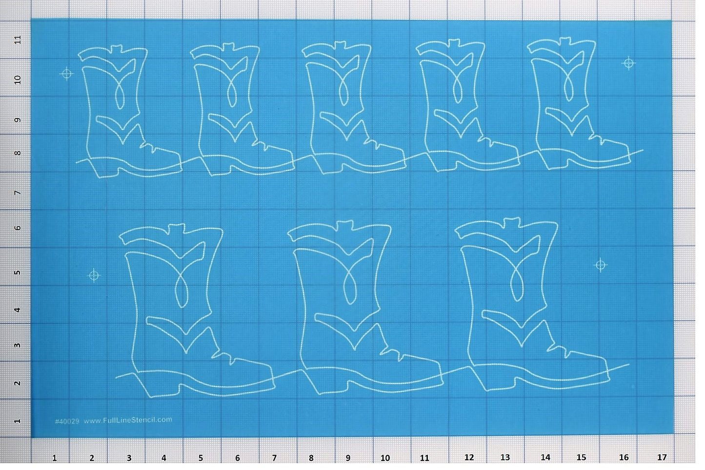 40029 Cowboy Boot Borders, 2x by Dave Hudson – Hancy Creations/Full ...