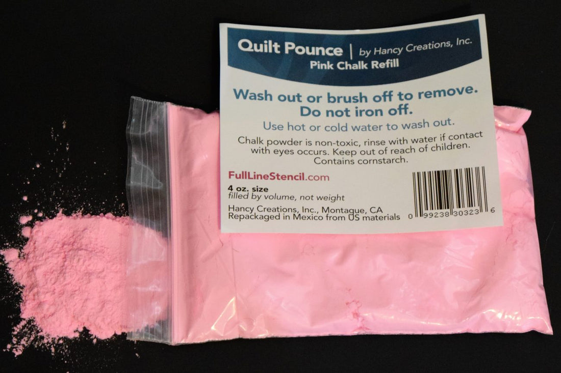Pink Chalk Refill, 4 oz.
