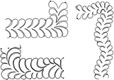 30459 3-in-1 Feather Border Collection