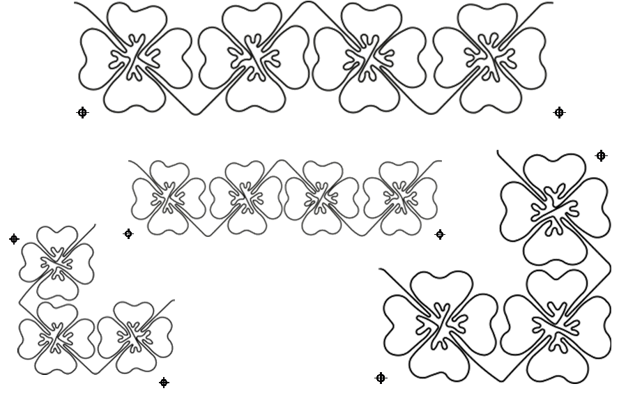 Anne Rnst Designs 60007 Anne's Garden by Anne Bright – Hancy Creations/Full Line Stencil ...